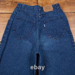 Vintage Levis 26398 7793 Jeans 27 x 30 Talon Zipper USA Made 80s Dark Wash