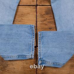 Vintage Levis 501 Jeans 23 x 31 Stonewash Straight Blue Red Tab Denim