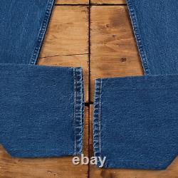 Vintage Levis 501 Jeans 26 x 34 USA Made 90s Stonewash Straight Blue Red Tab