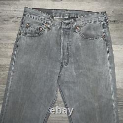 Vintage Levis 501 Jeans 30 Waist 30 Leg Grey 1990s Vintage Levis 501s