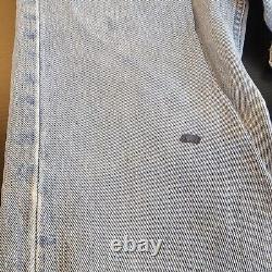 Vintage Levis 501 Jeans USA Womens Tag 28x32 Act 28x31 Distressed Mom High 1998