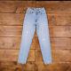 Vintage Levis 512 Jeans 26 x 30 USA Made 90s Stonewash Tapered Blue Womens