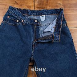 Vintage Levis 517 Jeans 27 x 34 USA Made 90s Stonewash Bootcut Blue Womens