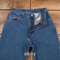 Vintage Levis 550 Jeans 25 x 29 USA Made Stonewash Tapered Blue Womens Red Tab