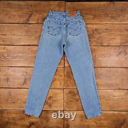 Vintage Levis 550 Jeans 26 x 33 Stonewash Tapered Blue Womens Red Tab Denim