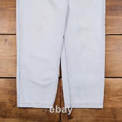 Vintage Levis 550 Jeans 31 x 28 USA Made 90s Light Wash Tapered Blue Denim