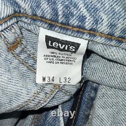Vintage Levis 550 Jeans 34 Waist Leg 32 1990s Vintage