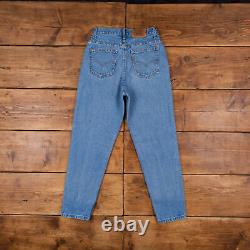 Vintage Levis 622 Jeans 27 x 28 Stonewash Tapered Blue Womens Orange Tab Denim