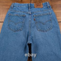 Vintage Levis 622 Jeans 27 x 28 Stonewash Tapered Blue Womens Orange Tab Denim