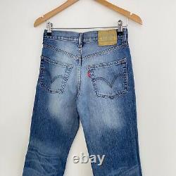Vintage Levis Jeans Trousers Womens Size W30 Blue Retro Denim Pants LVC