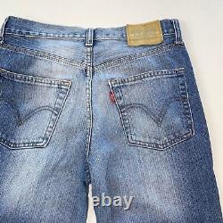 Vintage Levis Jeans Trousers Womens Size W30 Blue Retro Denim Pants LVC