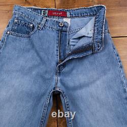 Vintage Levis Silver Tab Jeans 30 x 32 USA Made 90s Stonewash Tapered Blue