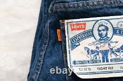 Vintage deadstock with tags orange tab Levi's denim jeans 720 27x28