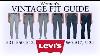 Women S Vintage Levi S Jeans Fit Guide 501 512 550 560 517