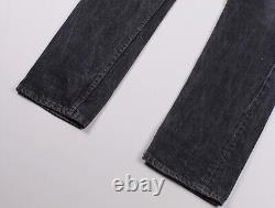 Women's Vintage 90's LEVI'S 501 Gray Straight High Waisted Jeans Size 28X32
